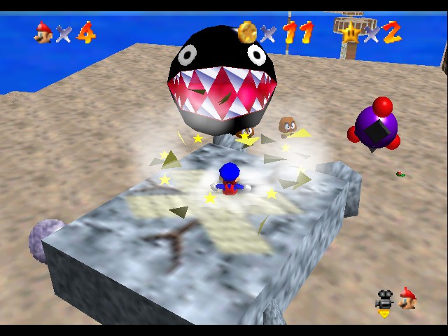 Super Mario 64 - New Generation (demo) Screenthot 2